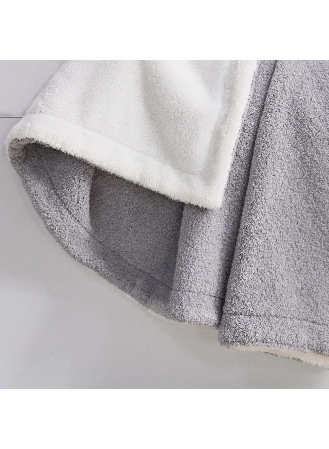 Home Box Logan Teddy Double Layer Queen Blanket 200 x 220 cm