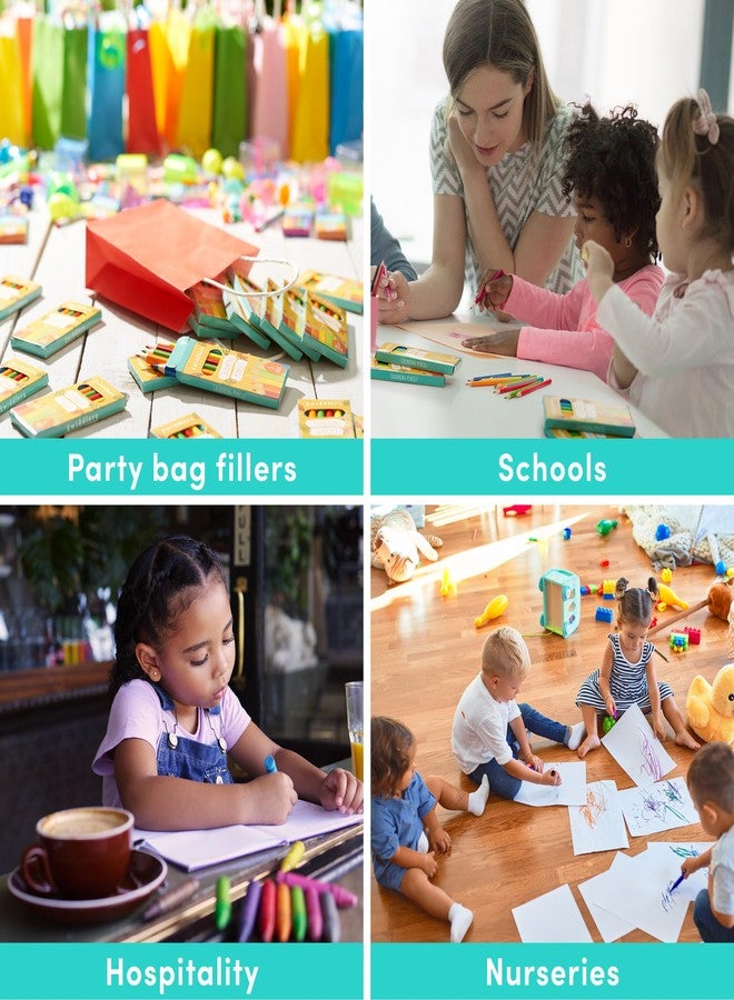 THE TWIDDLERS 60 Pack of Mini Colored Pencils - 6 Pencils per Box, 360 Total - Bulk Mini Coloring Pencils for Kids, Individual Packs for Classroom Prizes, Teacher Supplies, Party Favors - Image 4