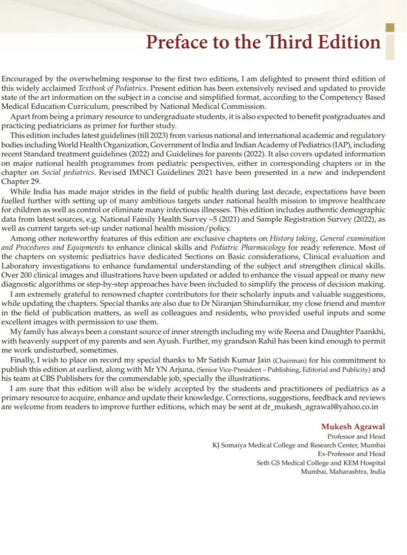 textbook Of Pediatrcs 3Ed (Flexicover 2025) - Image 5