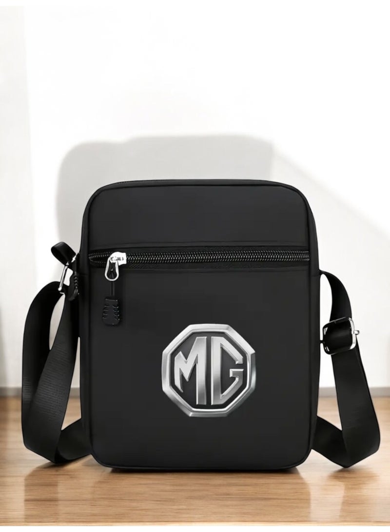MG Trendy & Elegant MG Black Crossbody Bag For Men  - Image 2