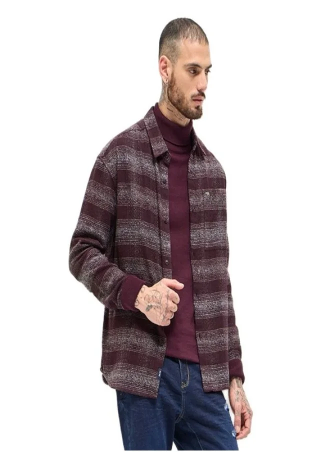 THE BEAR HOUSE Men's Shirt for Casual and Formal Wear | Classic Button-Down Style for Office, Daily Use, Travel, Events & All-Season Outfits | Versatile & Stylish Wardrobe Essential for Every Occasion