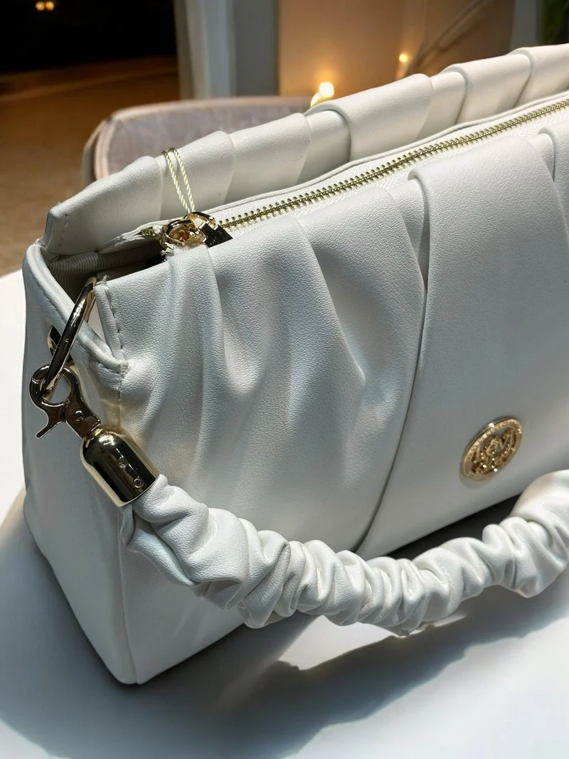 ليفيدور Special Color Combination Handbag and Shoulder Bag Designed Artificial Leather Women's Shoulder and Shoulder Bag 930074.BYZ