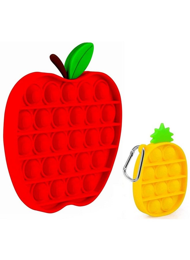 فنبلاست مجموعة FunBlast Pop it (عبوة من لعبتين Popit)، ألعاب أطفال، ألعاب فيدجيت، لعبة Pop it، لعبة Push Pop Bubble Fidget الحسية، لعبة تخفيف التوتر Fidget الحسية، هدايا مبتكرة للبنات والأولاد والأطفال (1) - Image 1