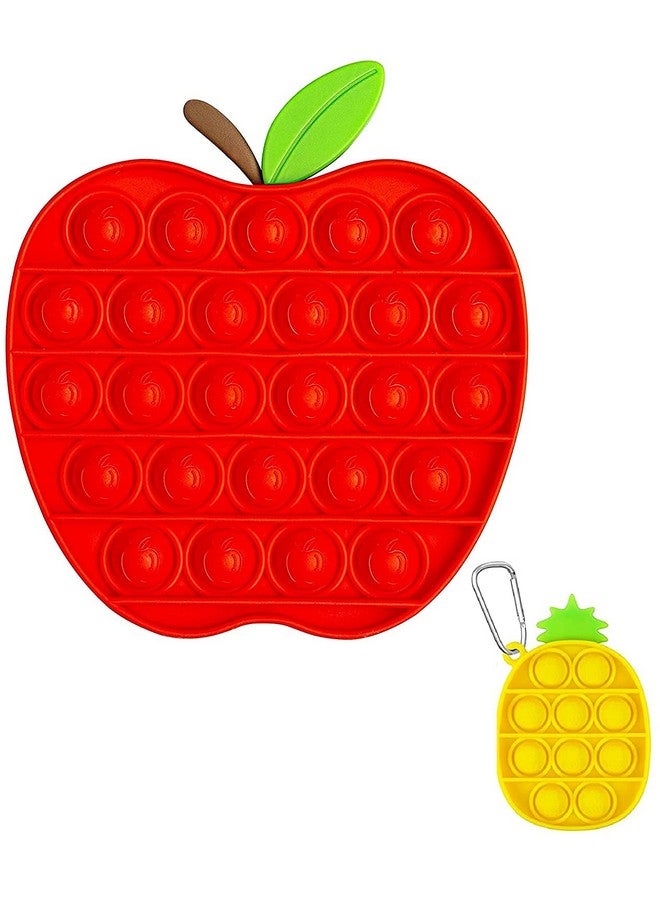 فنبلاست مجموعة FunBlast Pop it (عبوة من لعبتين Popit)، ألعاب أطفال، ألعاب فيدجيت، لعبة Pop it، لعبة Push Pop Bubble Fidget الحسية، لعبة تخفيف التوتر Fidget الحسية، هدايا مبتكرة للبنات والأولاد والأطفال (1) - Image 2