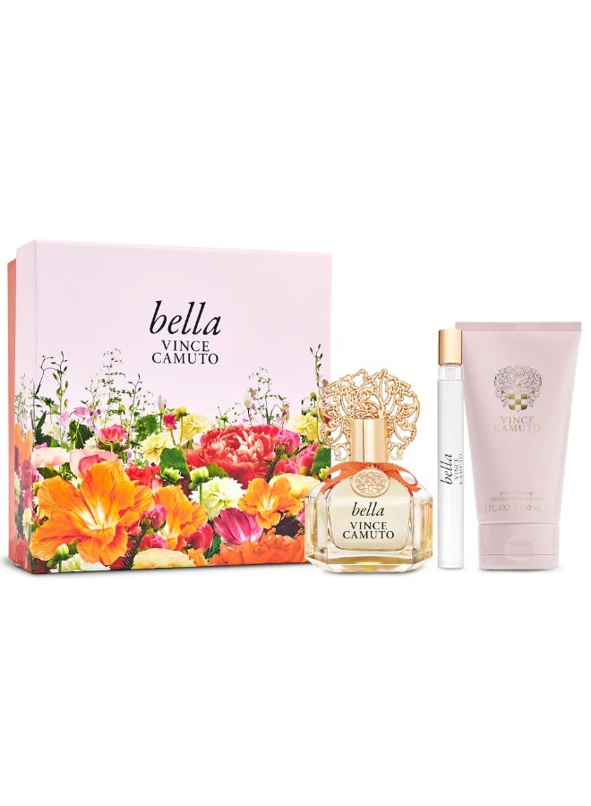 Vince Camuto Bella For Women Set Edp 100ml + Edp 10ml + Body Cream 150ml - Image 2