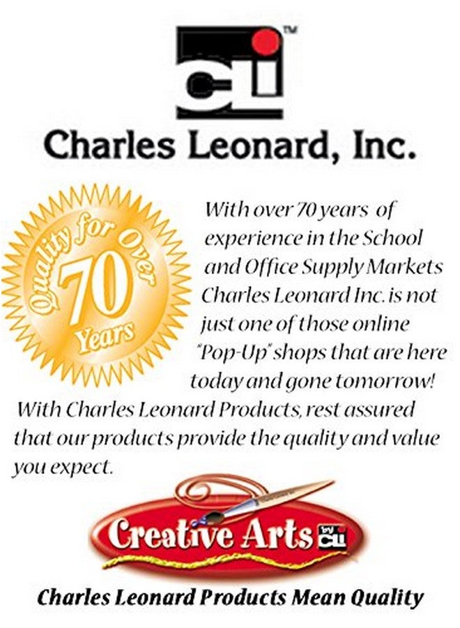 Charles Leonard Checking Pencil, Red Colored With Eraser, 12/Box (65030) - Image 2