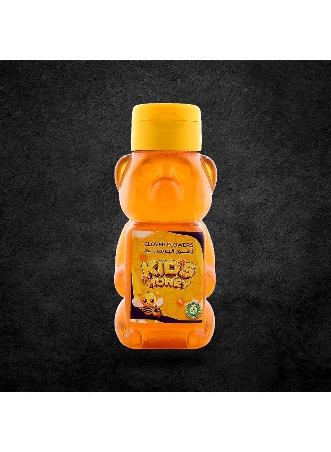 Natural Clover Blossom Honey for Children (300ml): Natural bone-building strength packed into a delightful "teddy bear" pen for healthy growth and everyday vitality - Image 2