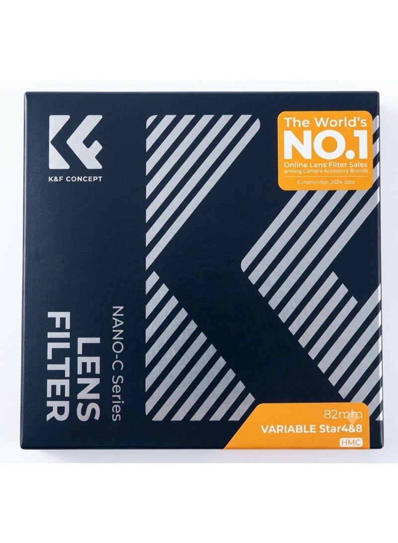 كيه آند إف كونسبت ك&اف كونسبت فلتر نجمي متغير Nano-C من 4 إلى 8 نقاط مقاس 82 مم (KF01.2334) - Image 2