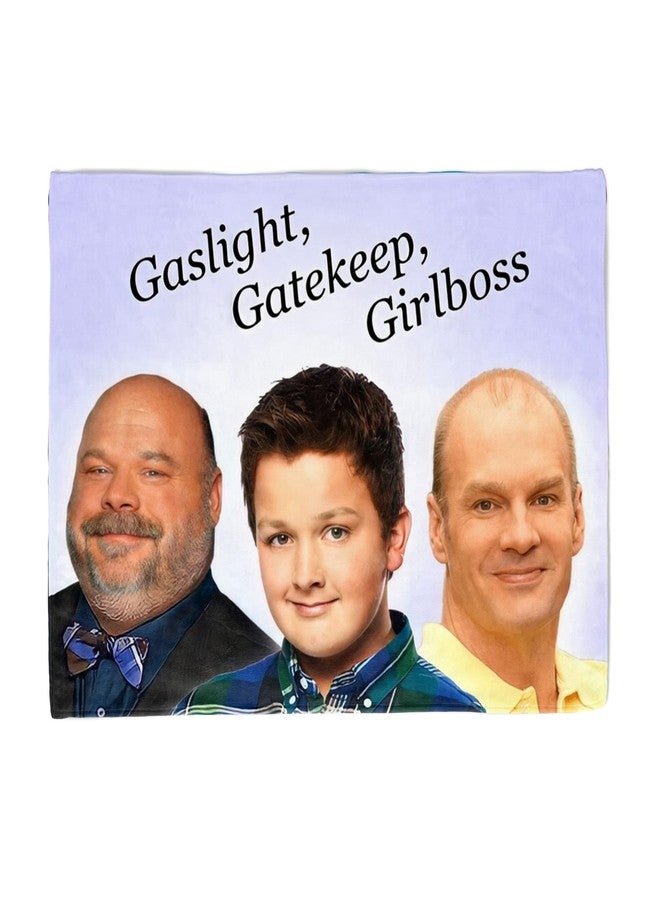 GOLEHS Gaslight, Gatekeep, Girlboss Tapestry with Easy Hanging Kit, Funny Flag for College Dorm, Available In Sizes From 40" To 90", Skin-friendly Soft High-definition Meme Tapestry(Size:40"×30") - Image 1