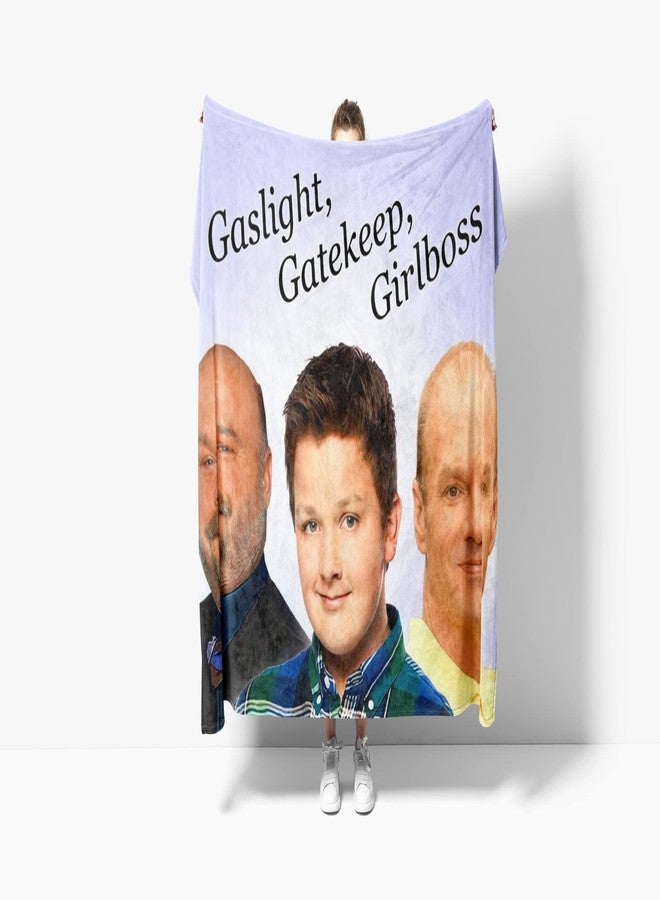 GOLEHS Gaslight, Gatekeep, Girlboss Tapestry with Easy Hanging Kit, Funny Flag for College Dorm, Available In Sizes From 40" To 90", Skin-friendly Soft High-definition Meme Tapestry(Size:40"×30") - Image 2
