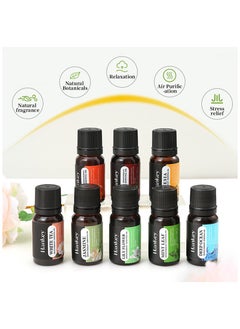 HANKEY 10ml Water-Soluble Essential Oil, Rose White Tea Mint Jasmine Lily, And 8 Other Essential Oil Gift Sets  - Image 3