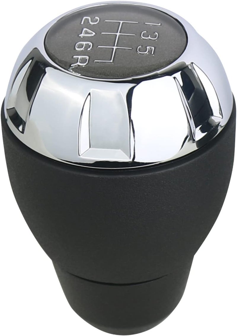 APPERFiT Shift Shifter Knob for Manual Transmission Chrome 68085312AB Compatible with Jeep Wrangler JK 2011 2012 2013 2014 2015 2016 2017 2018 Gear Shifter - Image 2