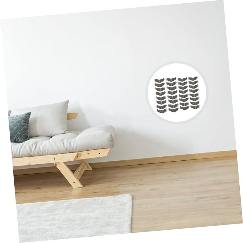 Vintage Iron Corner Protectors 24Pcs Dual Sided Decorative Edge Guards for Jewelry Box Furniture - Image 5