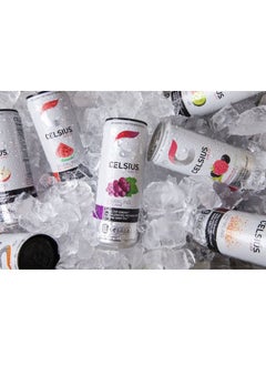 Celsius ENERGY DRINK - PEACH MANGO GREEN TEA - 355ML  - Image 2