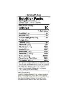 Celsius ENERGY DRINK - PEACH MANGO GREEN TEA - 355ML  - Image 4