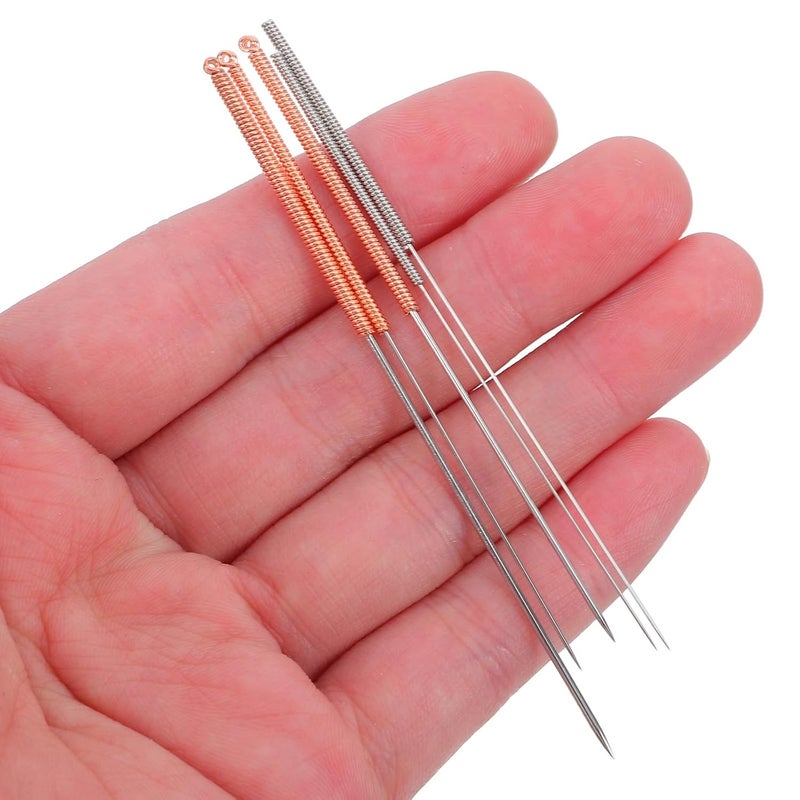 Alasum 10pcs Stainless Steel Nozzle Cleaning Needles Kit 0.15-1mm for 3D Printer Mk8 Compatible Nozzle Tip Unclogging Spare Needles with 3D Printer Accessories - Image 4