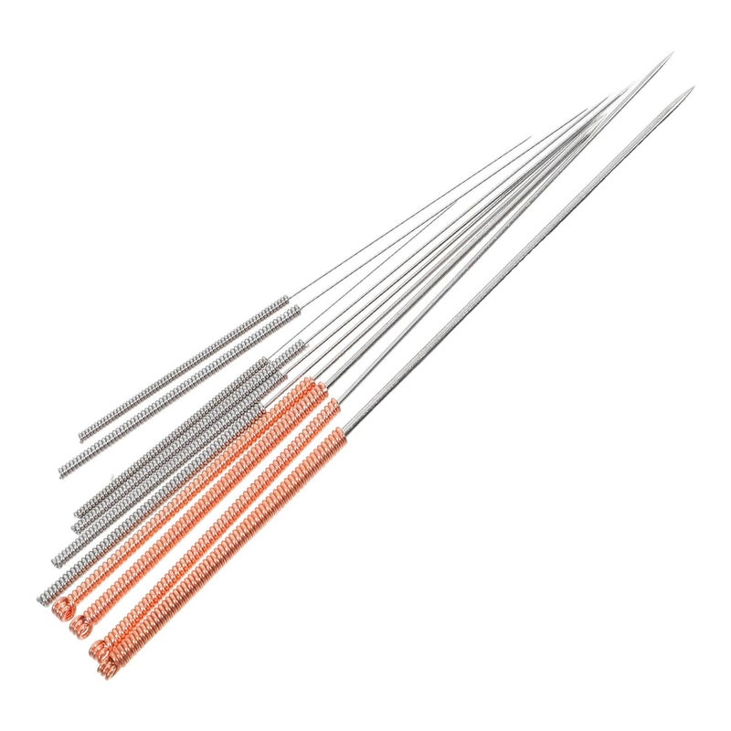 Alasum 10pcs Stainless Steel Nozzle Cleaning Needles Kit 0.15-1mm for 3D Printer Mk8 Compatible Nozzle Tip Unclogging Spare Needles with 3D Printer Accessories - Image 1