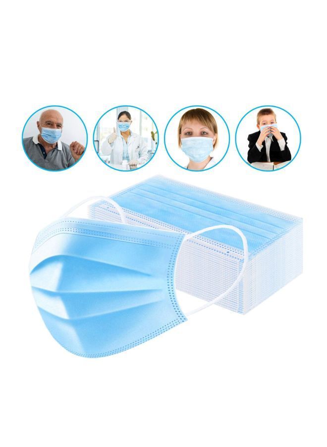 NIBEMINENT 50-Piece Disposable Dustproof Face Mask Set - Image 5