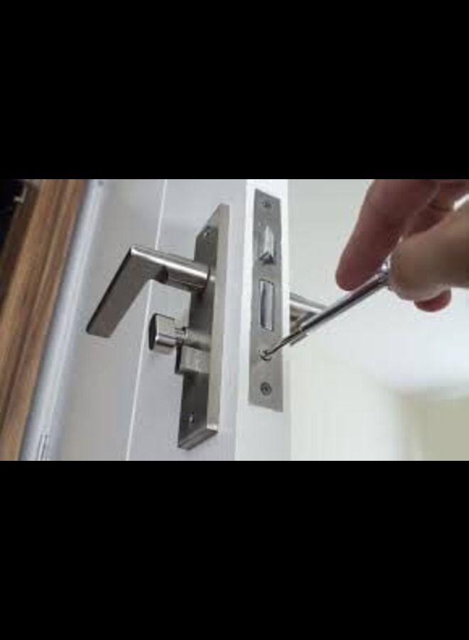 عباسلي سلندر باب مع 3 مفاتيح يستخدم في الابواب الخشبية و الالمنيوم شديد التحمل - Image 3