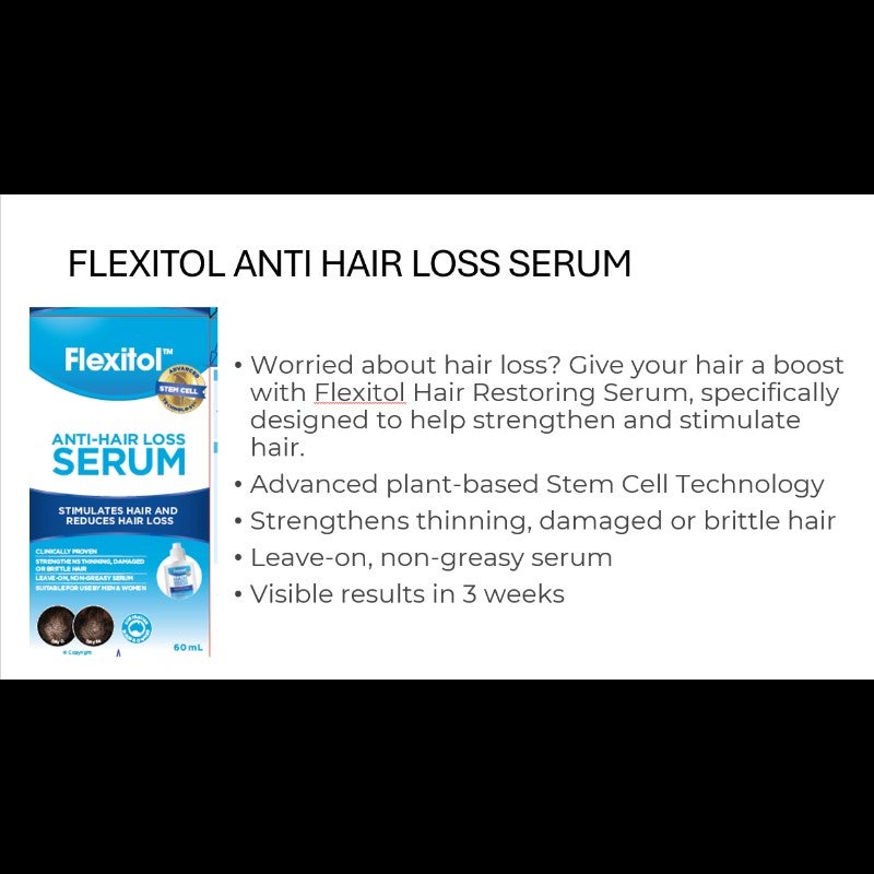 FLEXITOL ANTI-HAIRLOSS SERUM 60ML