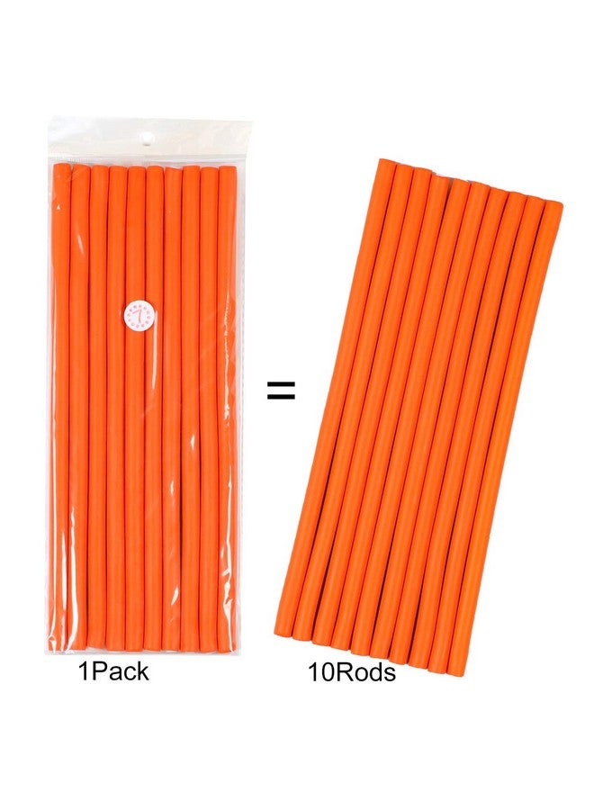 Ms Aloe 3Pack Flexible Twist-Flex Spiral Hair Curlers - Soft Foam No Heat Rollers for Long, Medium, Short Hair (Diameter 0.8cm, 30 Rods)  - Image 3