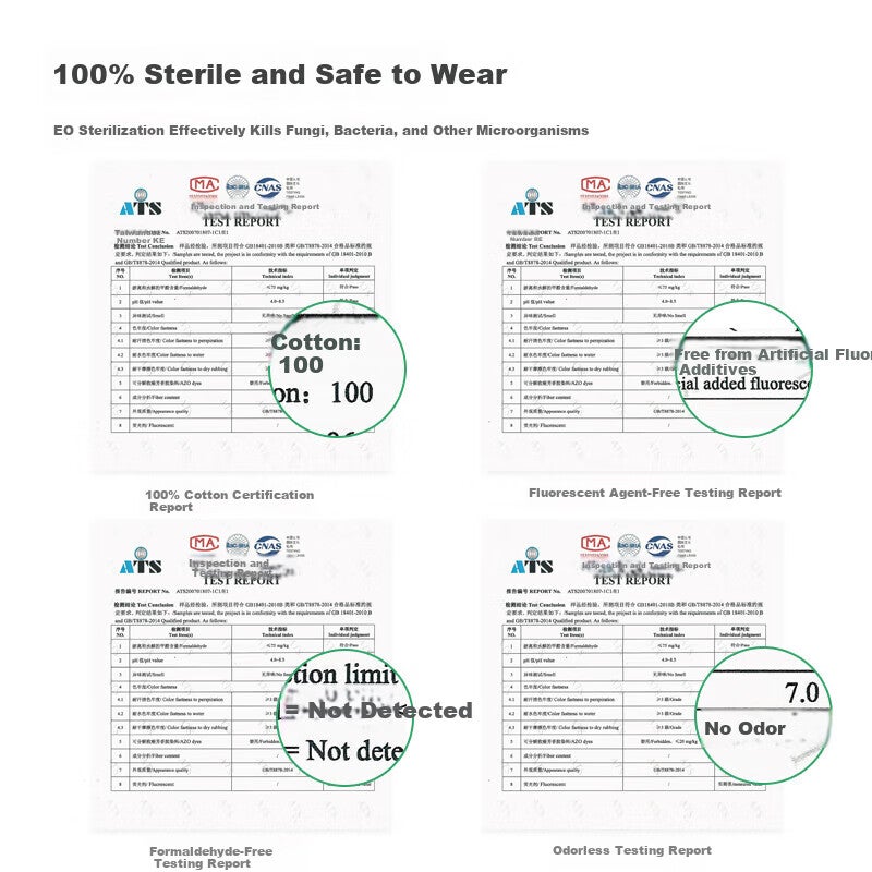 Youshiguang ملابس داخلية نسائية يمكن التخلص منها ، قطن خالص ، بدون غسل ، معقم ، شورت يومي يمكن التخلص منه ، ضروري لرحلات العمل والسفر ، 5 قطع ، XXL - Image 5