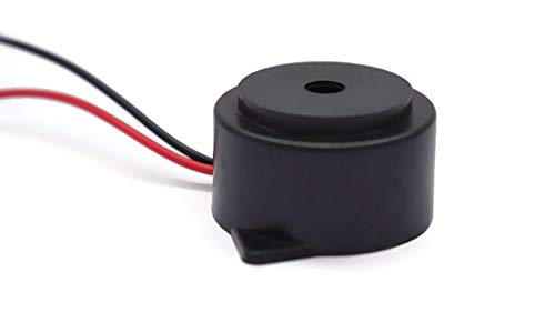 Electronicspices Electronic Spices Big Buzzer with Small Enclosed Piezo Electronic Buzzer Alarm 95DB with Wires PACK OF 5 - Image 4