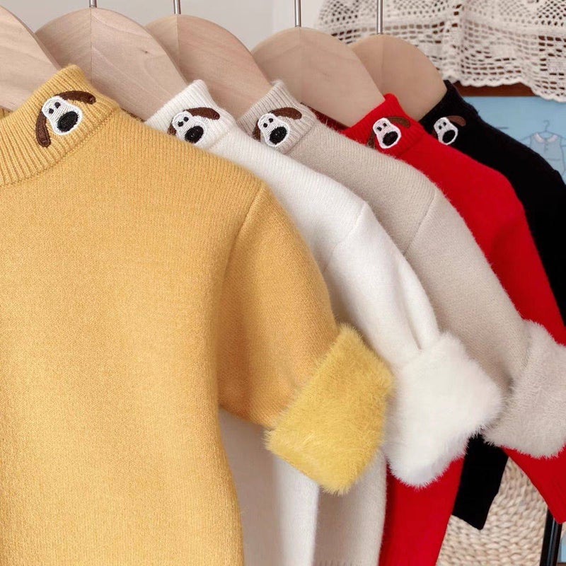 Kids Fleece Lined Sweater - Image 4