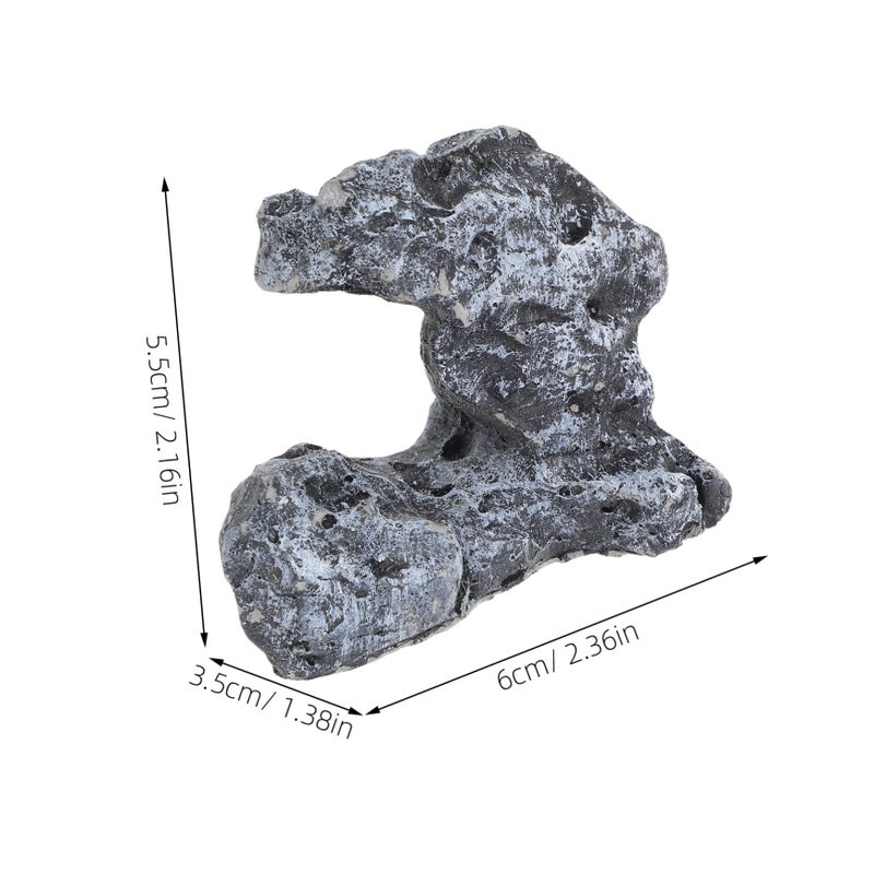 Realistic Artificial Landscape Rock Mini Rockery Model For Indoor Bonsai Garden Decor - Image 3
