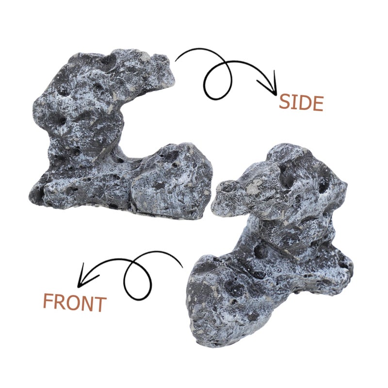 Realistic Artificial Landscape Rock Mini Rockery Model For Indoor Bonsai Garden Decor - Image 4