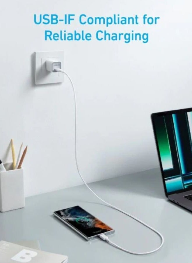 Anker 322 USB-A To USB-C Braided Cable (6ft) A81H6H21 - - Image 3