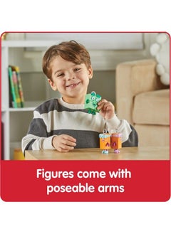 hand2mind Numberblocks Four And The Terrible Twos Toy Figures Collectibles Small Cartoon Figurines For Kids Mini Action Figures Character Figures Play Figure Playsets Imaginative Play Toys  - Image 4