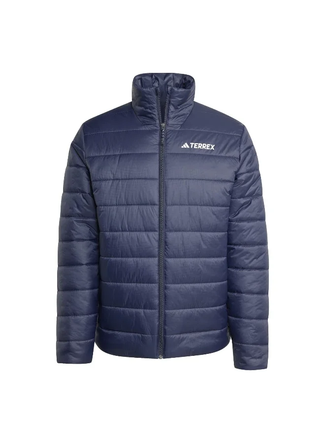 Adidas Mt Ess Pad J Blue Hiking Jackets For Men XS