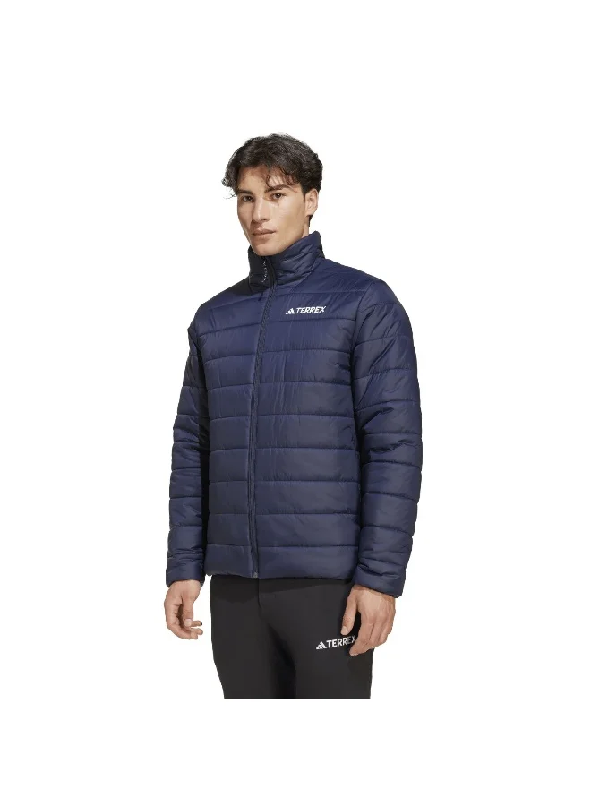 Adidas Mt Ess Pad J Blue Hiking Jackets For Men XS