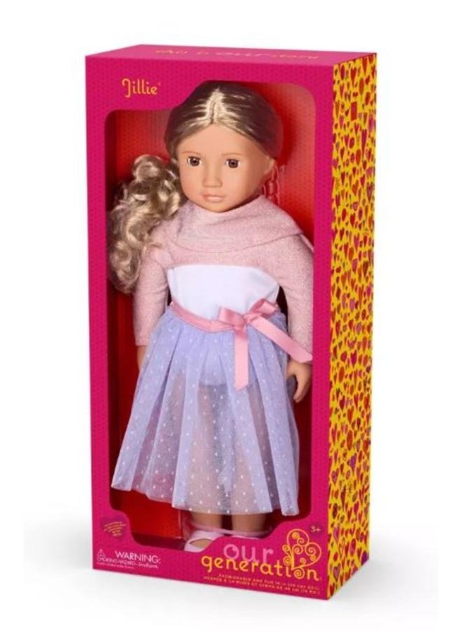 Our Generation Our Generation Jillie 18" Ballerina Doll In Enchanting Ballet Dress  - Image 1