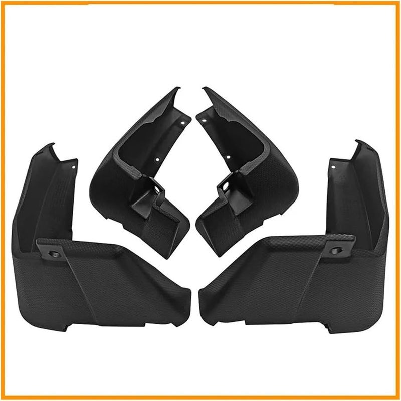 4Pcs Black Mud Flaps Splash Guards For Subaru XV 2018 2021 Front And Rear - Image 5
