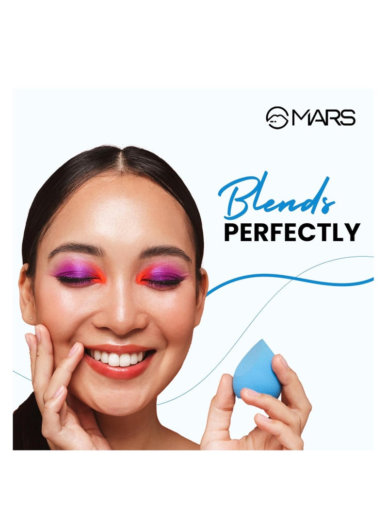 Mars - MARS Mini Beauty Blenders for Makeup Flawless Versatile Usage Precise and Effortless Blending   Travel Friendly Easy to Clean Professional Results Pack of 5 - Image 1