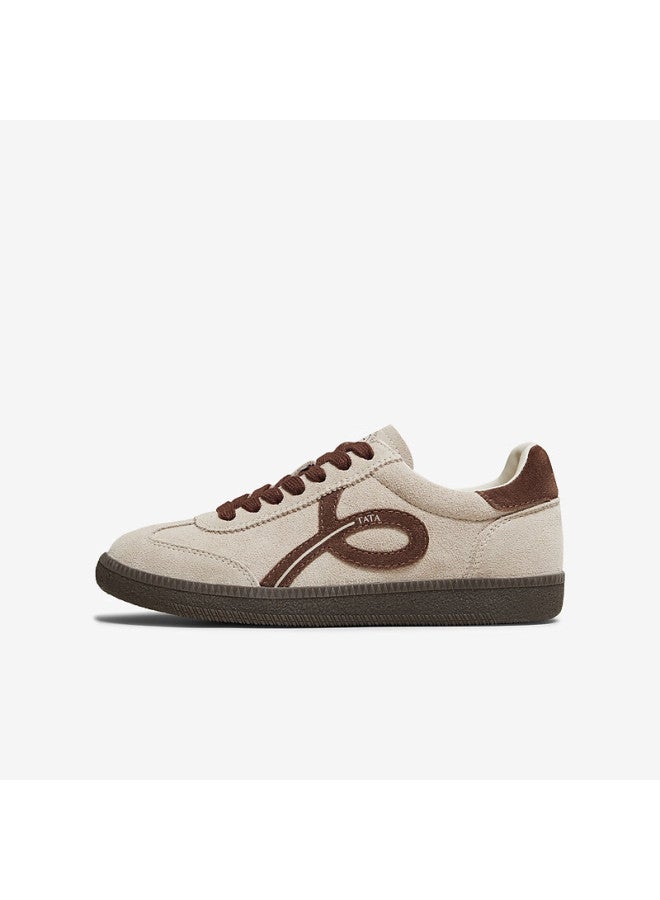 Tata Year Of The Horse Series Red Couple's German Training Shoes Women's New Year Apricot Pink/brown Size 39 - Image 2