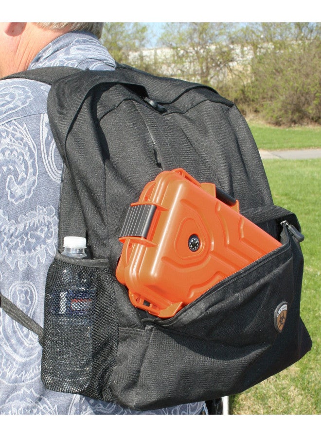 MTM Survivor Dry Box with O-Ring Seal (Orange, Large) - Image 3