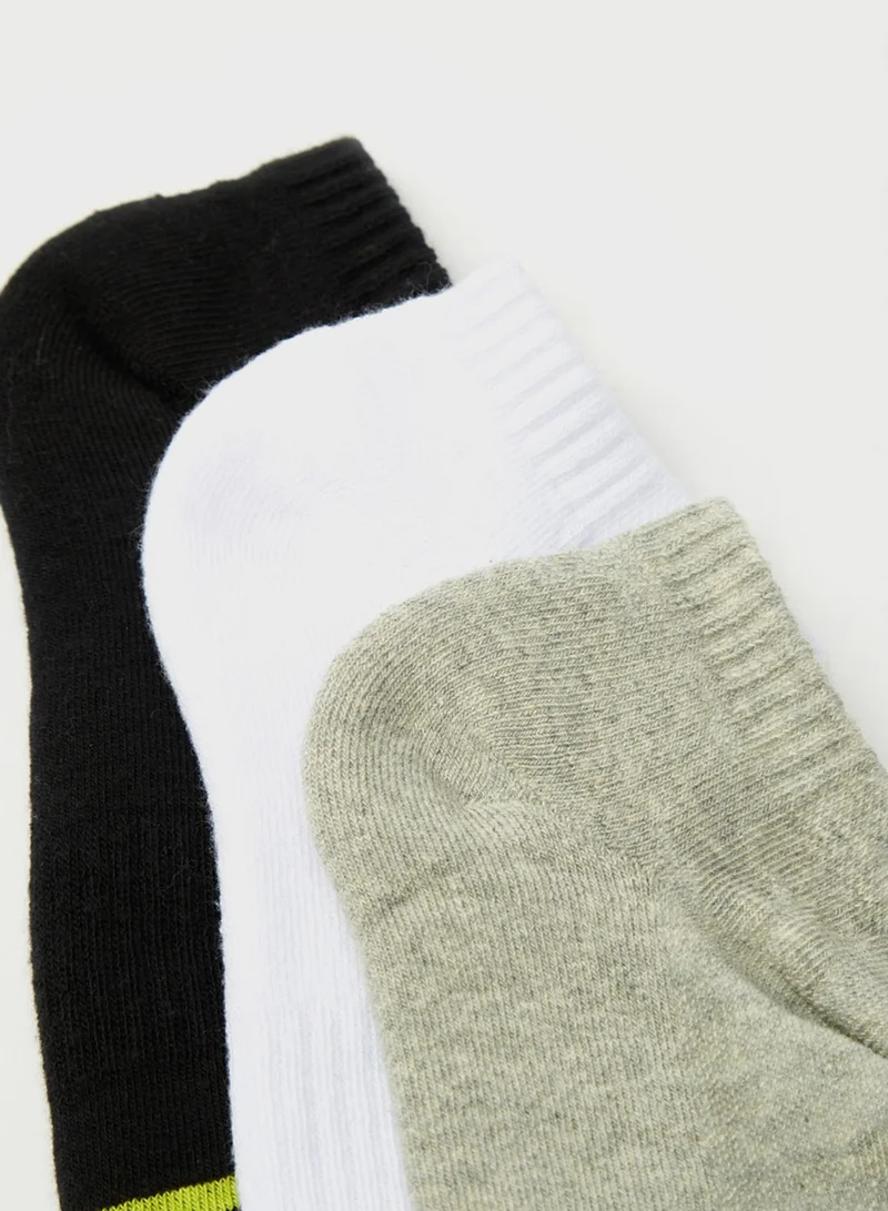 Kappa 3 Pack No Show Socks