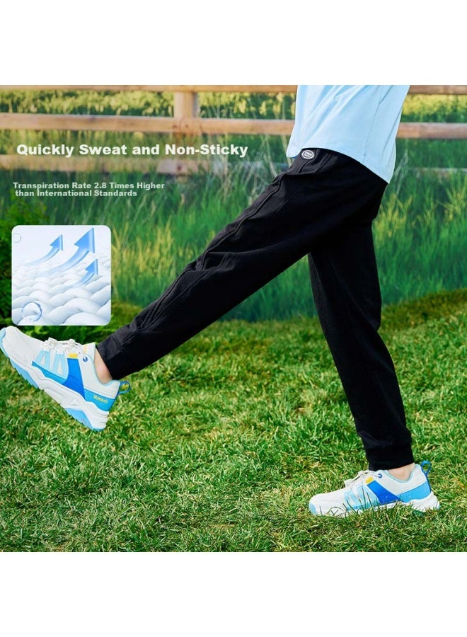 Toread Flagship Children's Pants For Boys And Girls In Spring And Autumn, Breathable Casual Sports Long Pants, Black, Size 150 - Image 1