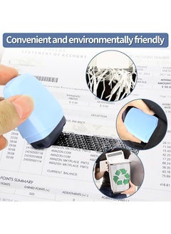 Generic Confidentiality Seal Identity Protection Roller Stamp Scrambling Scrolling Roller Type Pen Password Covering Confidential Seal Express Single Personal Information Privacy Photosensitive Applicator  - Image 3