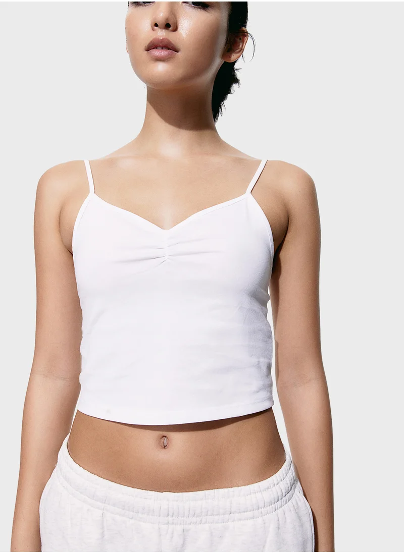اتش اند ام Cropped Strappy Top
