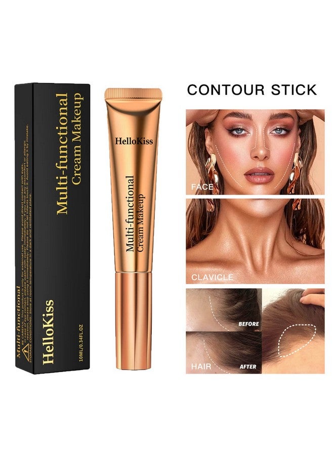 paminify Paminify Contour Beauty Wand,Liquid Face Contouring with Cushion Applicator,Natural Matte Finish Shading Bronzer Stick,Lightweight Blendable Nourishing Cream Contour Stick, Cruelty-free,Fair to Medium - Image 5