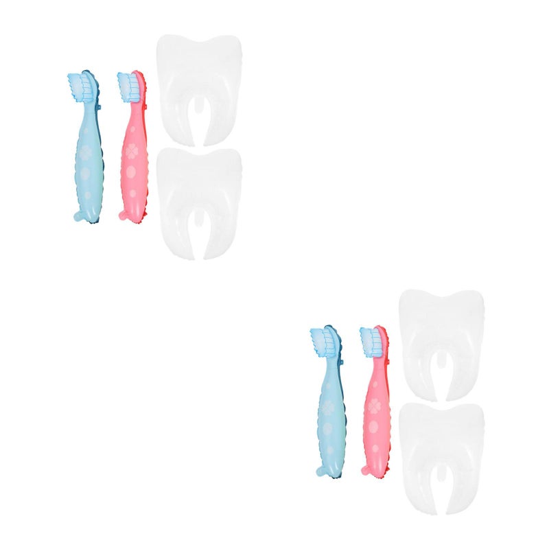 8 pcs Tooth and Toothbrush Shaped Balloons Tooth Themed Balloons Graduation Decorations Balloon Tooth Party Supplies - Image 1