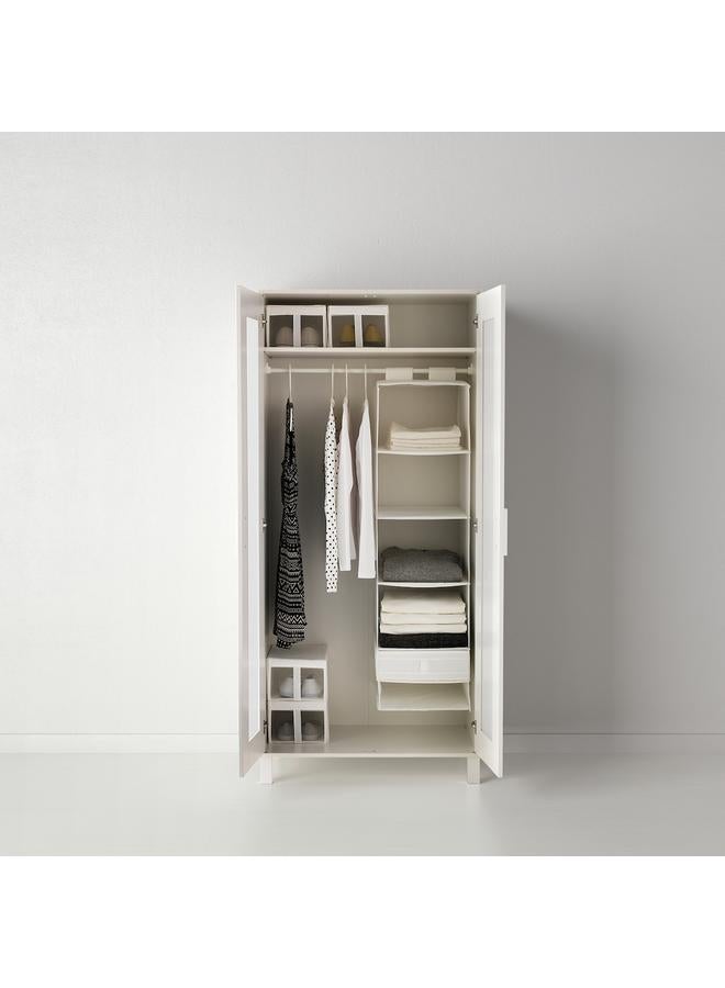 Zaboon Storage With 6 Compartments, White, 35X45X125 Cm - Image 4
