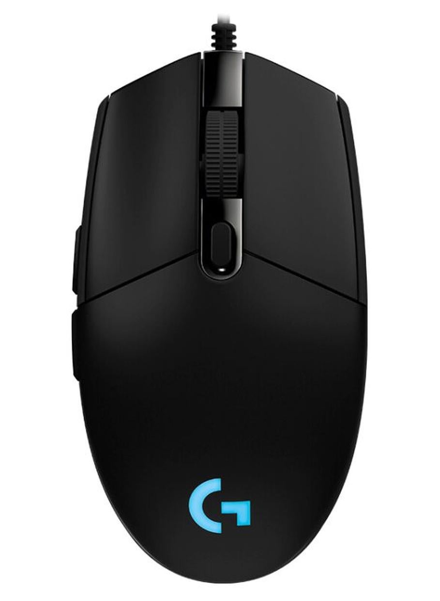 ماوس الألعاب لوجيتك G102 Light Sync مع إضاءة RGB قابلة للتخصيص، 6 أزرار قابلة للبرمجة، خفيف الوزن أسود