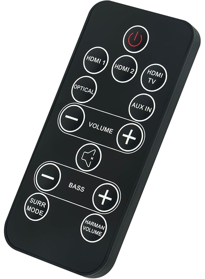إيروريكس جهاز التحكم عن بعد البديل Sb26 مناسب لجهاز التحكم عن بعد المتقدم Harman Kardon Sb26 Sb26Am Sb 26 Soundbar - Image 5
