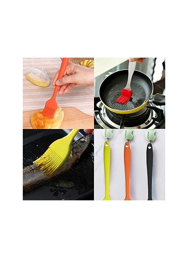 FineGood - pcs Silicone Pastry Brushes, FineGood Food Grade Heat Resistant Oil Butter Basting Brush Cake Bread Baking Tools for BBQ Grill Cooking Baking Cake Bread Baking Tools - Image 1