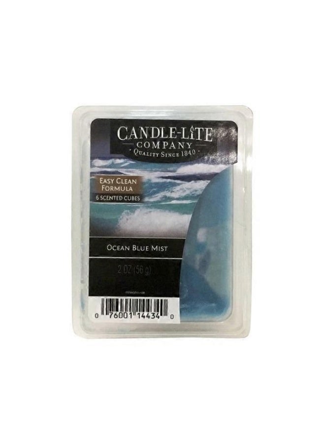 CANDLE-LITE Candle Lite Wax Cubes Ocean Blue Mist Scented Candle, 56 G - Image 3